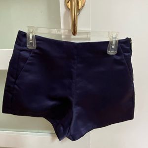 Purple shorts